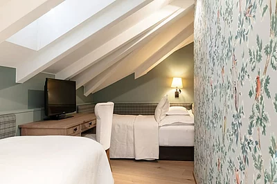 Kinderzimmer der Suite Sterngucker im Hotel Unterschwarzachhof
