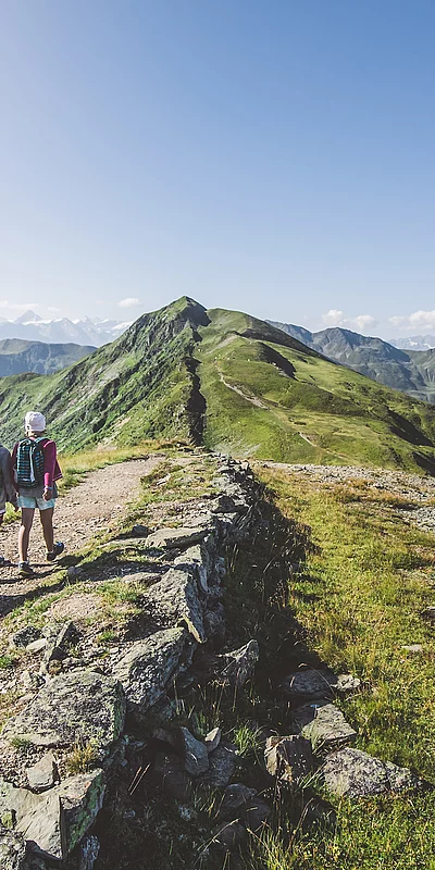 Bike & Wandern Wandern im Familienurlaub in Saalbach Hinterglemm im Sommer