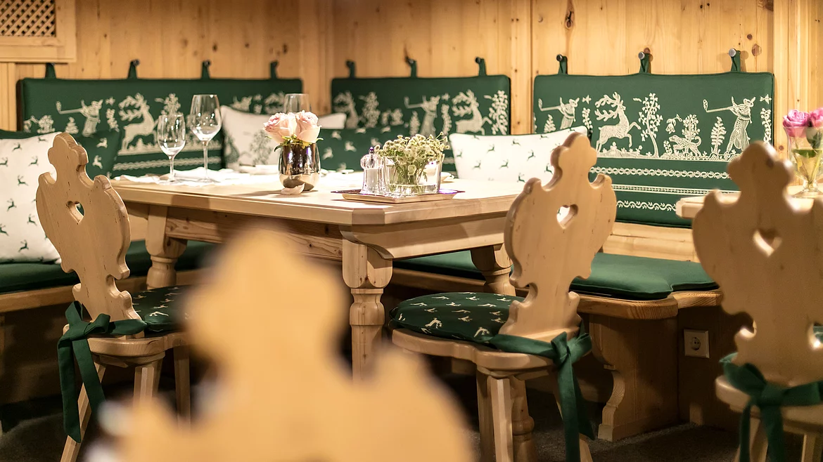 Kaiserstube im Hotel Unterschwarzachof