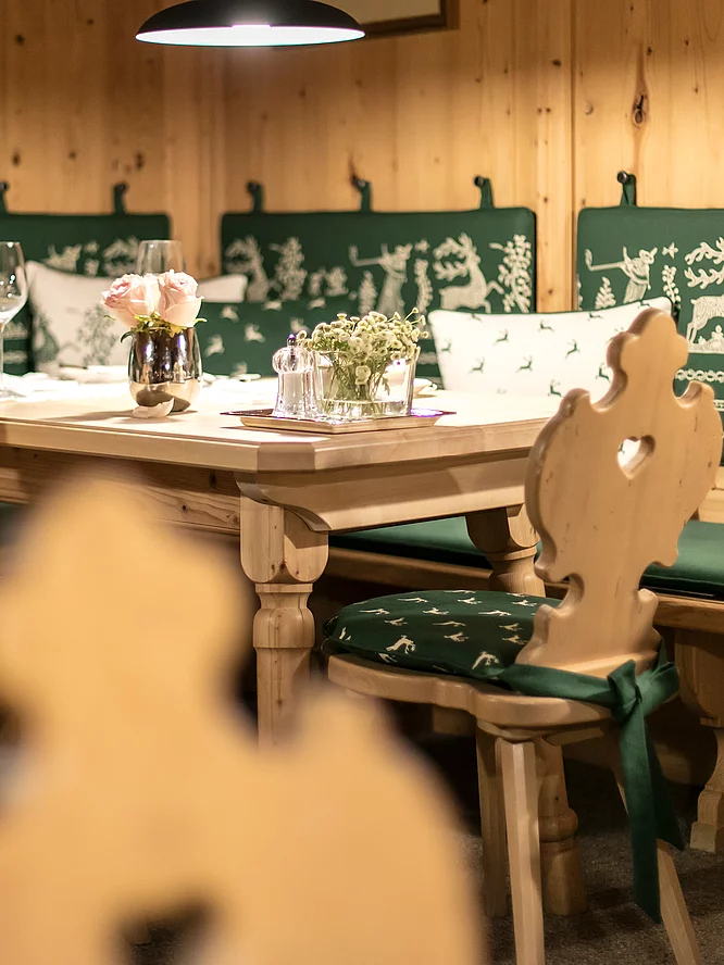 Kulinarik Kaiserstube im Hotel Unterschwarzachof