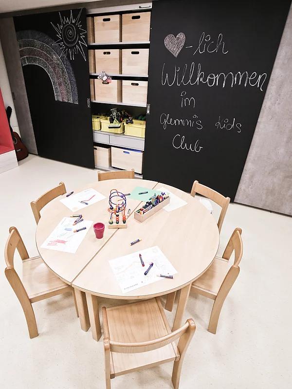 Children's club in the Hotel Unterschwarzachhof