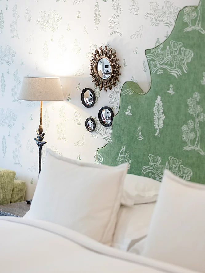 Traumhaft wohnen Zimmeransicht und Detail Doppelzimmer Premium - Unterschwarzachhof Saalbach Hinterglemm