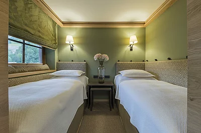 Kinderzimmer in der Familiensuite Deluxe im Hotel Unterschwarzachhof