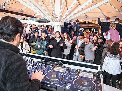 DJ und Party White Pearl Mountain Days Der Schwarzacher Saalbach Hinterglemm
