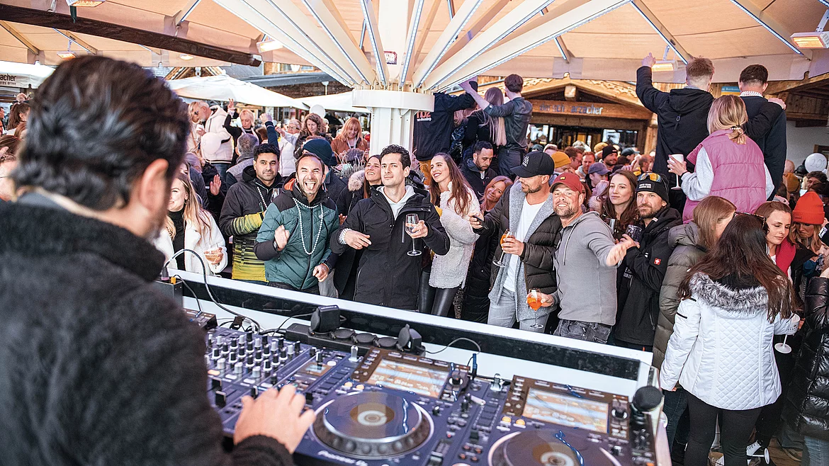 DJ und Party White Pearl Mountain Days Der Schwarzacher Saalbach Hinterglemm