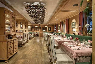 Restaurant im Hotel Unterschwarzachhof in Saalbach Hinterglemm