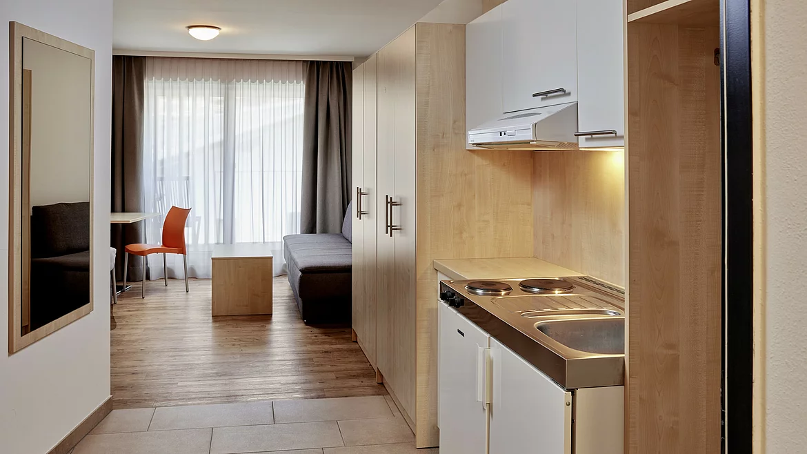 Wohneinheit im Mitarbeiterwohnhaus Unterschwarzachhof Saalbach Hinterglemm